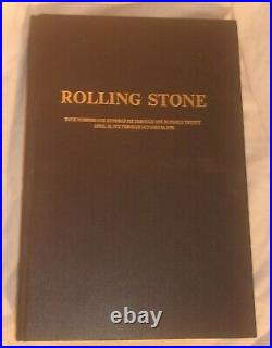 Scarce Rolling Stone Compilation Book #8 1972 Fifteen Issues In Good Condition
