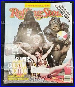 Star Wars Lot of 4 Magazines Rolling Stone Comic Book Newspaper Vintage USED