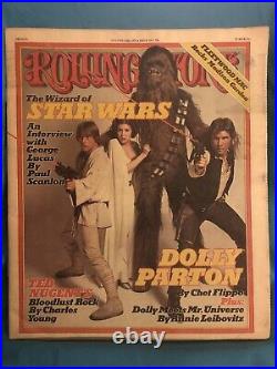 Star Wars Rolling Stone 1977 Magazine