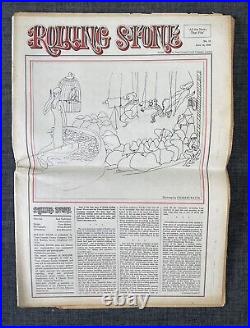 Super Rare British Edition Rolling Stone #35 June 14, 1969 with Tommy Poster