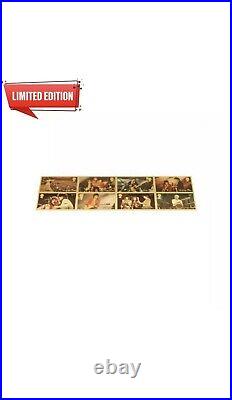 THE ROLLING STONES 60th Anniversary GOLD PLATED STAMP SET UK Royal Mail