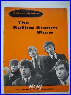 THE ROLLING STONES SHOW Original Programme RARE