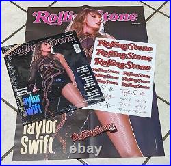 Taylor Swift BRAZIL ROLLING STONE 2023 SPECIAL BOX Magazine Poster Stickers