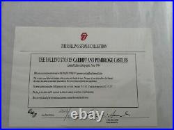 The Rolling Stones 1994 Cardiff and Pembroke Castles Lithograph Ltd 2626/5000