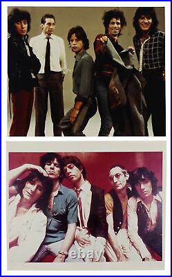 The Rolling Stones (5) Jagger, Richards, Watts, Wyman & Havers Signed Book BAS