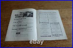 The Rolling Stones Show Concert Tour Programme 1964 Taunton Rock Original