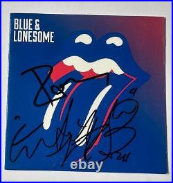 The Rolling Stones Signed CD cover OnlineCOA AFTAL #12