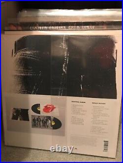 The Rolling Stones Sticky Fingers 2 LP Deluxe Vinyl Sealed With Zip RARE