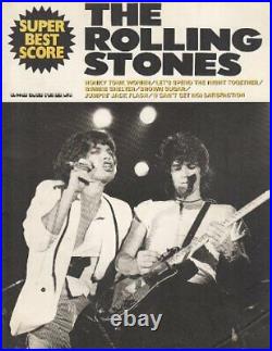 The Rolling Stones Super Best Band Score Japan Guitar