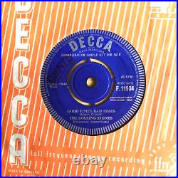 The Rolling Stones'it's All Over Now' Rare Demo Copy. Decca. F11934. 1964
