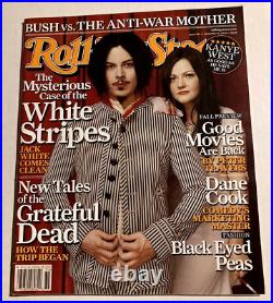 The WHITE STRIPES Rolling Stone Magazine #982 Sept 8, 2005 NO LABEL/New! Jack