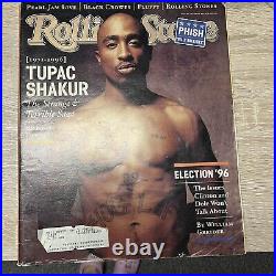 Tupac Shakur Rolling Stone Magazine. Issue 746-October 31, 1996