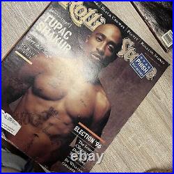 Tupac Shakur Rolling Stone Magazine. Issue 746-October 31, 1996