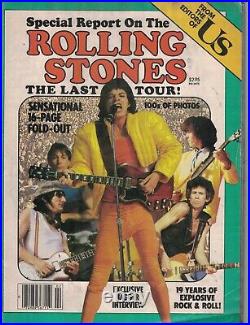 US 1981 Special Report on the Rolling Stones Chronicles, Interviews, fold-out