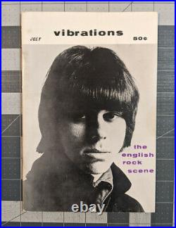 VIBRATIONS magazine July 1967 Boston Velvet Underground Beatles Rolling Stones