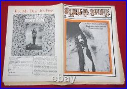 VINTAGE 1968 Rolling Stone Magazine Issue #14 Zappa Cream Beatles Stones