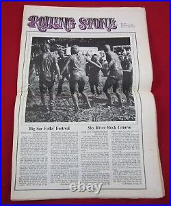 VINTAGE 1968 Rolling Stone Magazine Issue #19 Mick Jagger