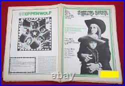 VINTAGE 1968 Rolling Stone Magazine Issue #23 -Doug Sahm Joan Baez Steppenwolf