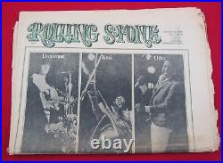 VINTAGE 1968 Rolling Stone Magazine Issue #4 Otis Jimi Donovan Charles Lloyd