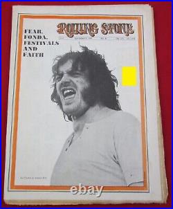 VINTAGE 1969 Rolling Stone Magazine Issue #41 Joe Cocker Peter Fonda Otis