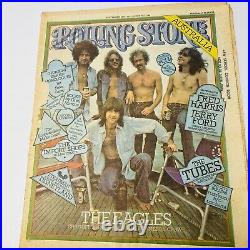 VINTAGE The Eagles Rolling Stone Magazine Cover & 6 Page Feature September 1975