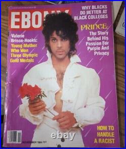 VTG Prince Magazine Lot Right On, Jet, Rolling Stone, Ebony Tuf Mag, Purple Rain