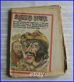 Vintage Pulp Music Magazine Rolling Stone No. 131 1973 Evel Knievel Cooper 103