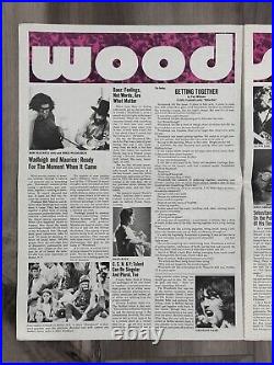 Vintage Rolling Stone Magazine Advertising Supp. For Woodstock Movie with POSTER