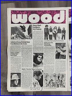 Vintage Rolling Stone Magazine Advertising Supp. For Woodstock Movie with POSTER