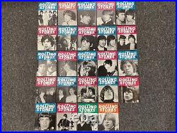 Vintage Rolling Stones Monthly Magazine Books Set. Issues 2 through to 25