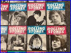 Vintage Rolling Stones Monthly Magazine Books Set. Issues 2 through to 25