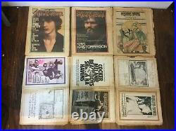 Vintage magazine Rolling Stone set of 16 1971 1972 1973 1974 years