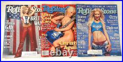 X9 Rolling Stone Magazines (1st Cover, Used)