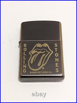 Zippo Rolling Stones Lighter 2006 20889 Bnib & Rare